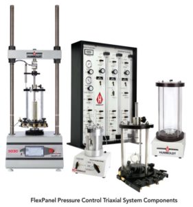 FlexPanel Pressure Control Triaxial System Components
